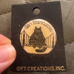 Kilban Cat San Franciscat Pin